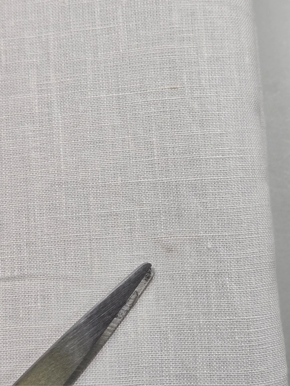 NWT QUINCE Set Of 2 48x96 European Linen True Blackout Curtains White 0474